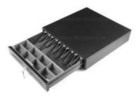PortableIvory Metal Cash Drawer อินเตอร์เฟซ USB หนึ่งแถวถาด 405x420x90 400C