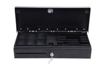 12V 24V Locked Fliptop Cash Drawer Money Storage Box RJ11 RJ12 Double Row Tray 6 Bill 170A